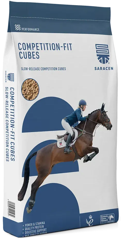 Saracen Competition-Fit Cubes 20kg sack of slow-release non-heating performance cubes