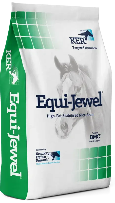Saracen Equi-Jewel 20kg sack of pelleted stabilised rice bran conditioning supplement
