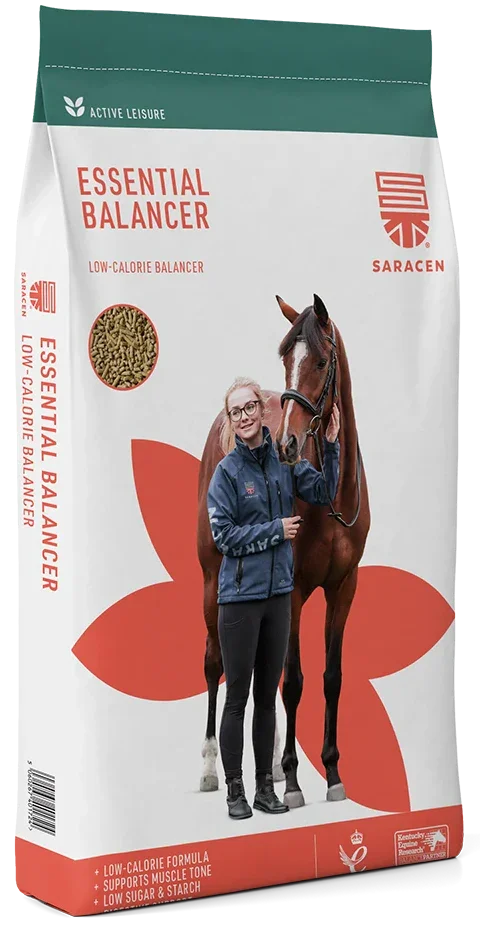 Saracen Essential Balancer 20kg sack of low-calorie pelleted balancer for forage-only diets