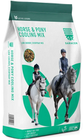 Saracen Horse & Pony Cooling Mix 20kg bag, oat-free low-energy alfalfa-based mix