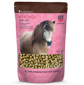Saracen Munchies herbal horse treats, 1.8kg bag of mint and rosemary fibre pellets