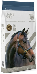 Saracen Re-Leve Cubes 20kg sack of low-starch low-sugar performance cubes for horses