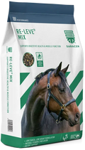 Saracen Re-Leve Mix 20kg, a cereal free low starch mix for performance horses