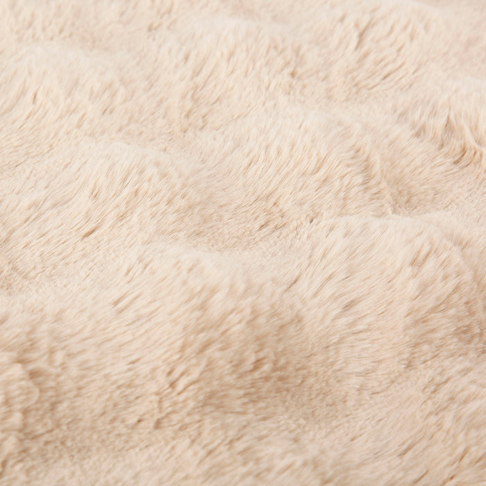 Scruffs Alpine champagne mattress photographed from above on a plain background