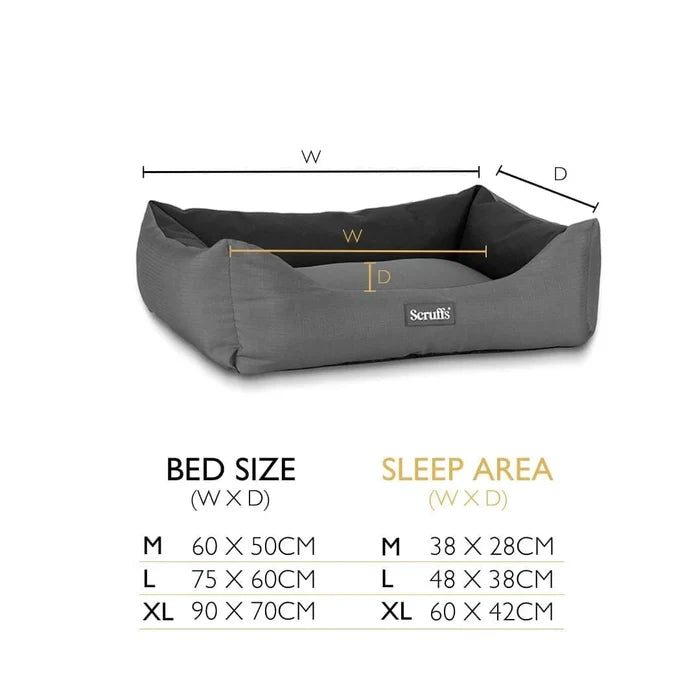 Fifth view of the Scruffs Expedition box bed in rose quartz, large size