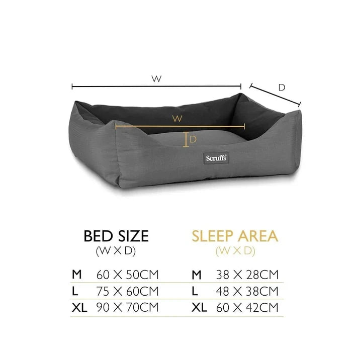 Fifth view of the Scruffs Expedition box bed in rose quartz, medium size