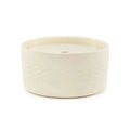 Scruffs Icon cat water fountain in cream stoneware, rounded bowl with a raised domed lid