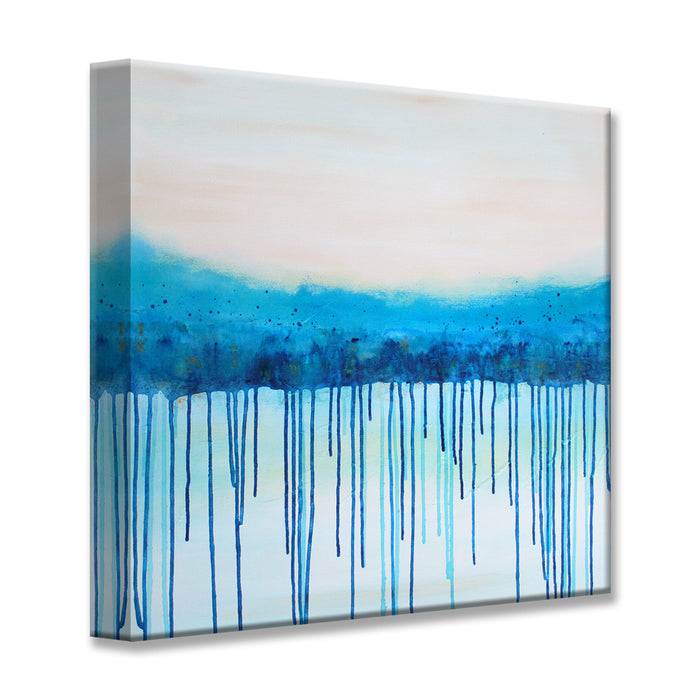 Sea Legs Face' Wrapped Canvas Abstract Wall Art