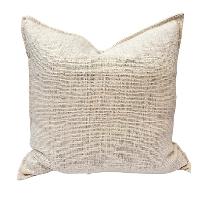 Serenity Cushion Ivory 60cm COVER ONLY