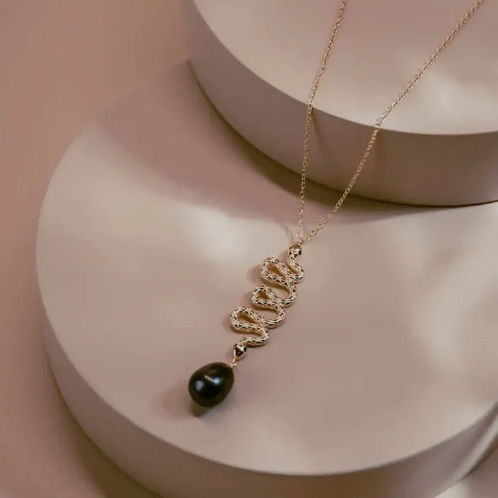 Serpent Drop Necklace