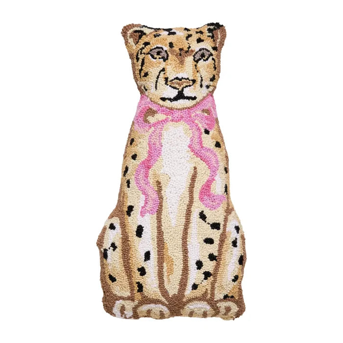Shaped Leopard Hook Pillow