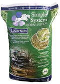 Simple System Lucie Nuts 20kg sack of pure pelleted lucerne with no binders or cereals