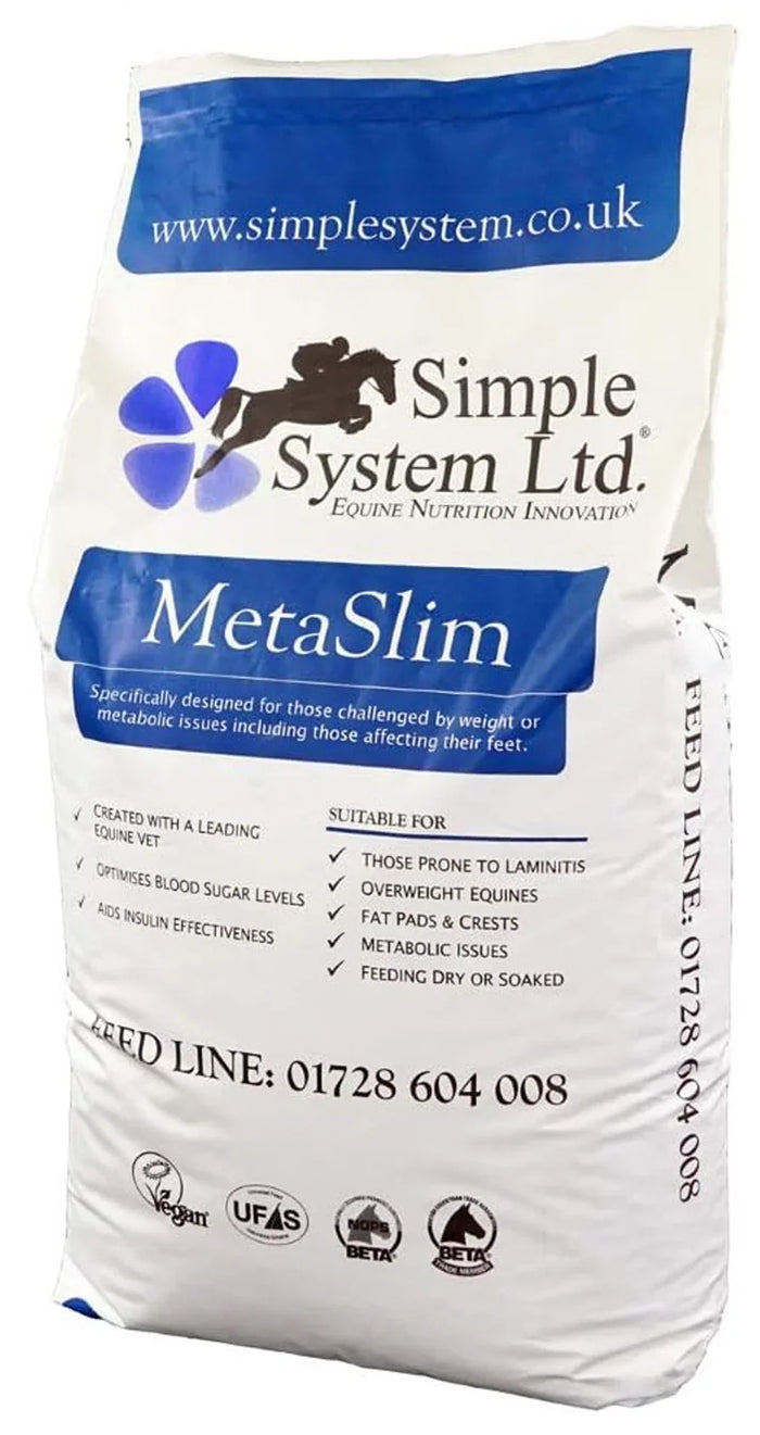 Simple System MetaSlim forage balancer for overweight and metabolic horses, 20kg bag