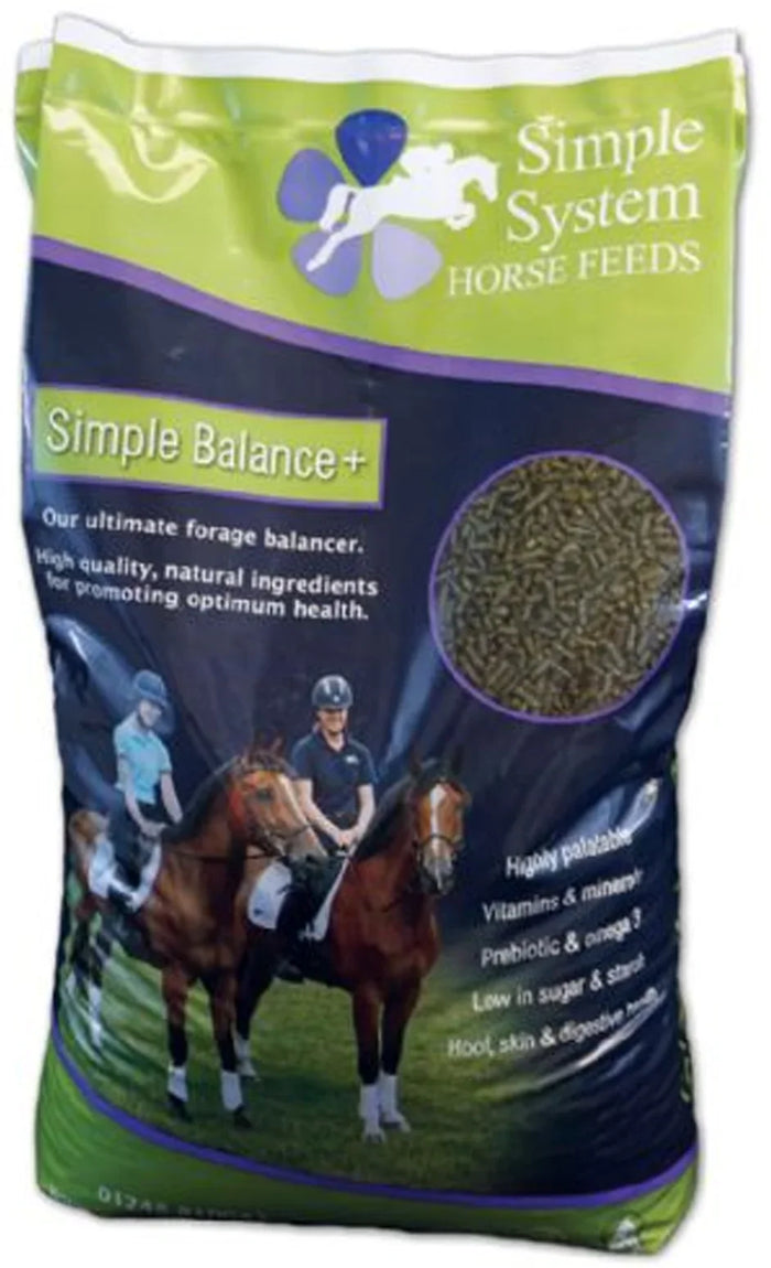 Simple System Simple Balance+ 15kg sack of forage balancer with lucerne, linseed and seaweed