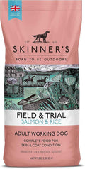 Skinner's Field & Trial Salmon & Rice complete dry dog food, 2.5kg bag