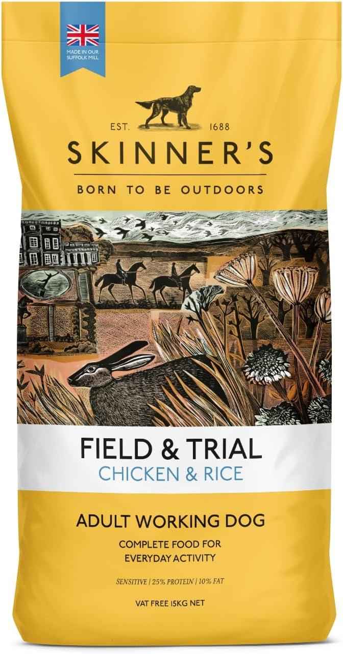 Second view of the Skinner's Field & Trial Chicken & Rice 15kg sack