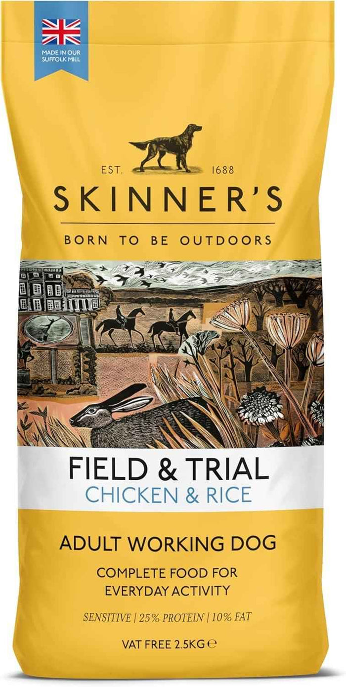 Second view of the Skinner's Field & Trial Chicken & Rice 2.5kg pack