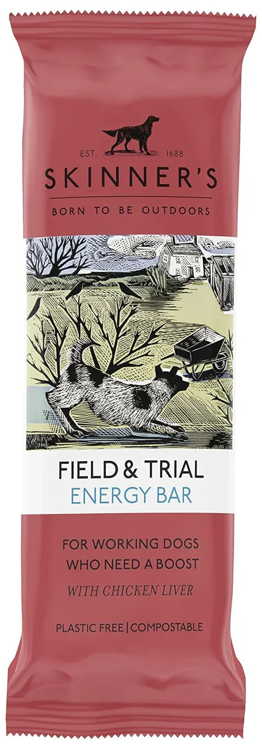 Skinner's Field & Trial Energy Bar for dogs, pack of twelve 35g bars