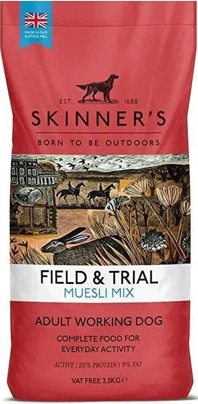 Skinner's Field & Trial Muesli Mix working dog food, 2.5kg bag