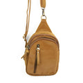 Skyler Sling Bag Mustard Velvet