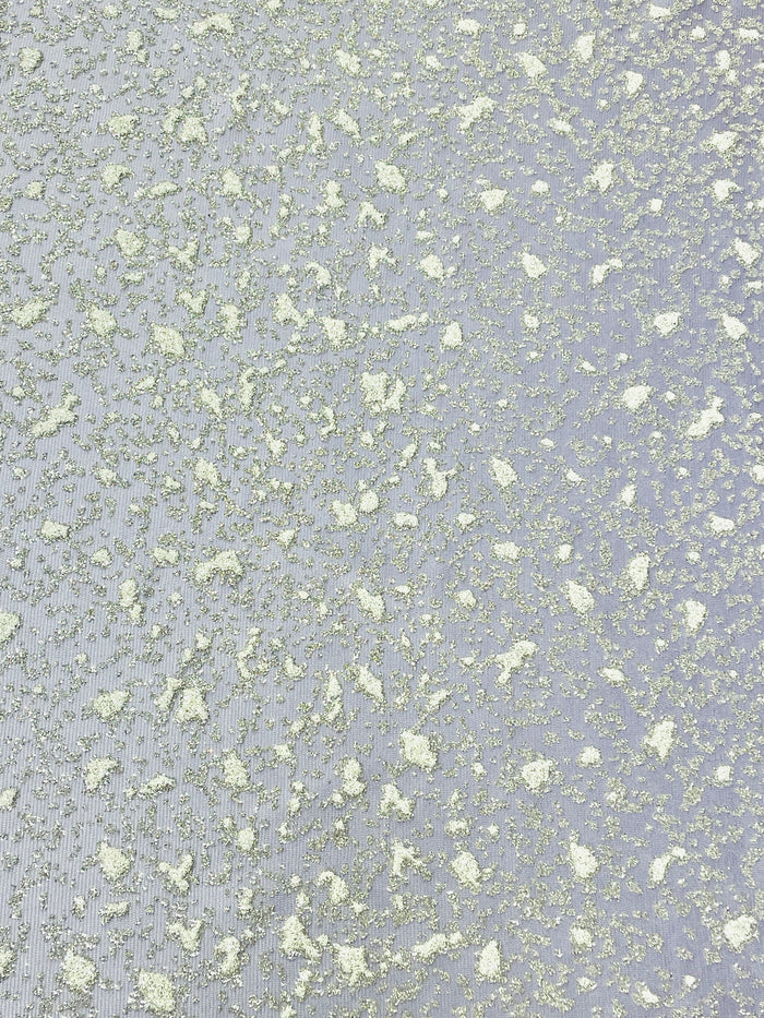 Snowflake Glitter Cracked Ice