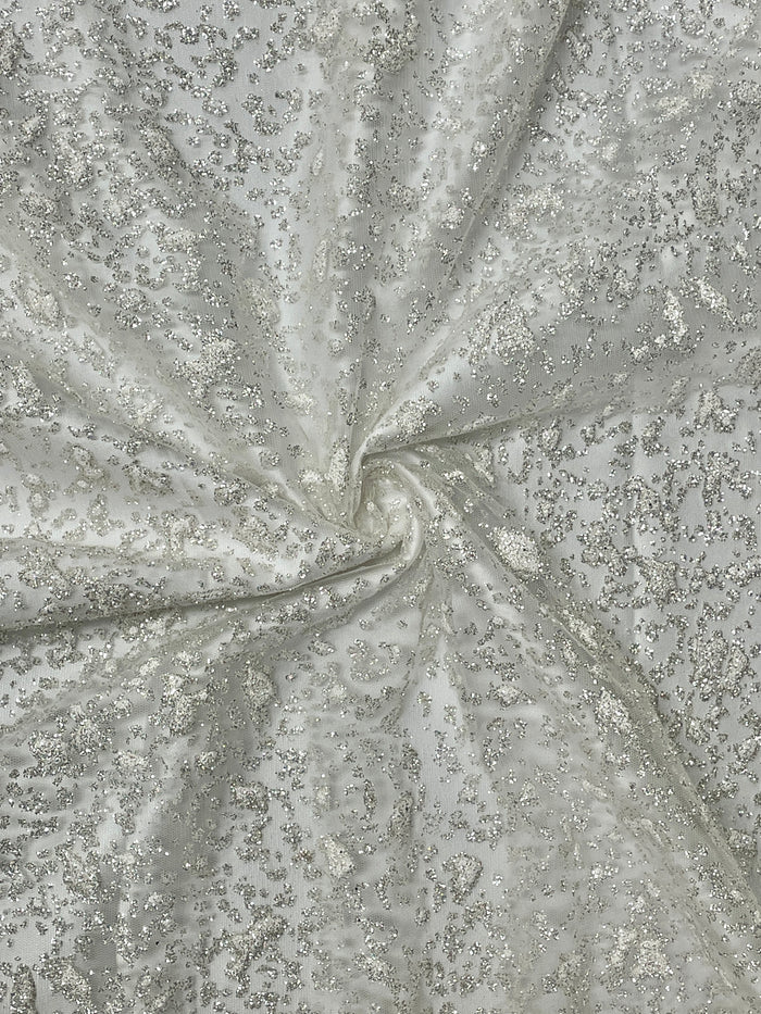 Snowflake Glitter Cracked Ice
