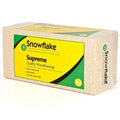 Snowflake Supreme 15kg bale of kiln-dried softwood shavings horse bedding