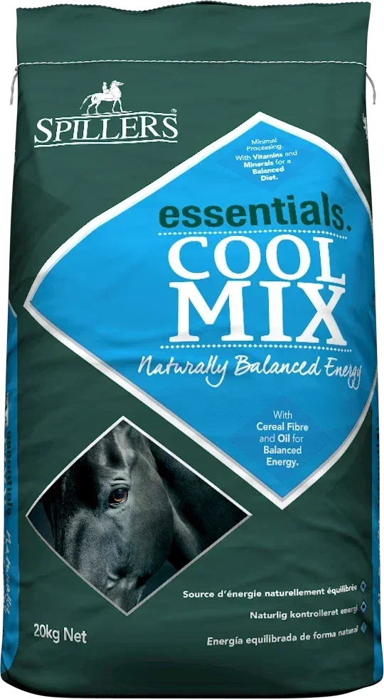 Spillers Cool Mix 20kg bag, low energy textured horse feed for light work