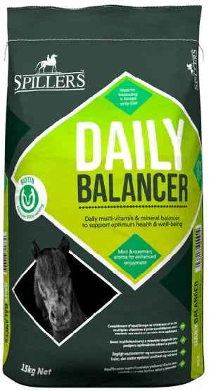 Spillers Daily Balancer 15kg bag, pelleted vitamin and mineral balancer with mint and rosemary