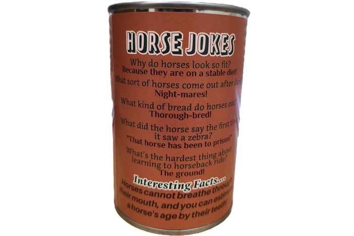 Spirit the Canned Horse - Eco-friendly and Recycled Plush