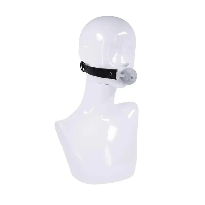 Sex & Mischief® Lace Silicone Breathable Ball Gag - Gags