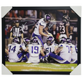 Stefon Diggs & Kyle Rudolph Signed Canvas