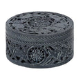 Stone Handcarved Box Grey