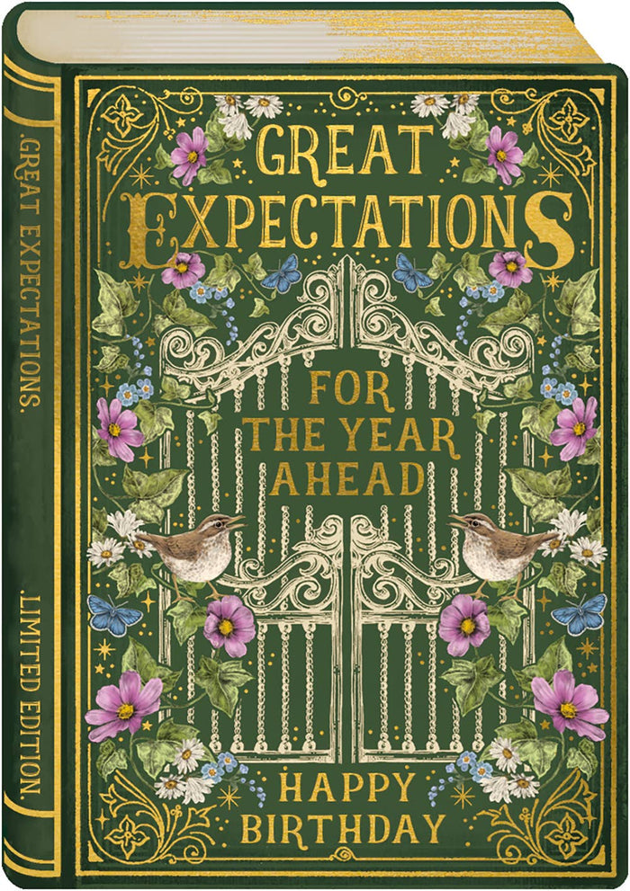STORYBOOK GREAT EXPECTATIONS BIRTHDAY CARD