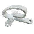 Stubbs spiral bucket hanger, a coiled steel hook that winds onto a stable bar