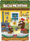 Stud Muffins horse advent calendar box in Christmas Pudding flavour, with numbered doors