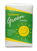 Sundown Green chopped wheat straw horse bedding in a wrapped 19kg bale