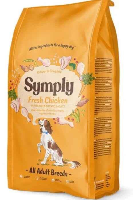 Symply Fresh Chicken adult dry dog food 12kg bag