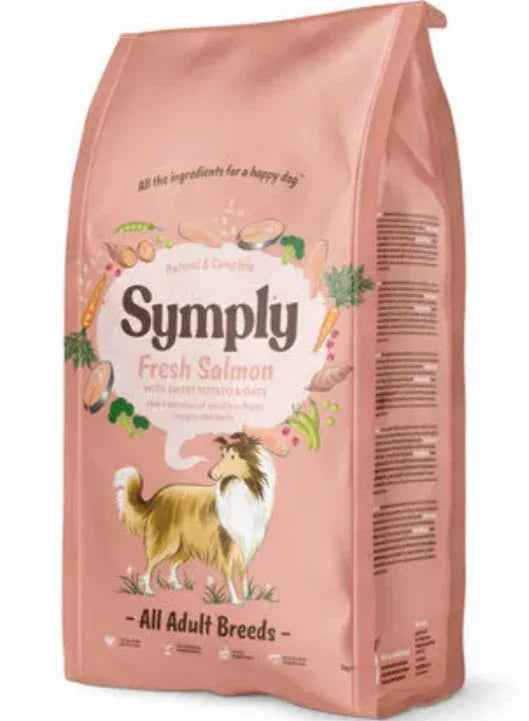 Symply Fresh Salmon and Sweet Potato adult dry dog food 12kg bag