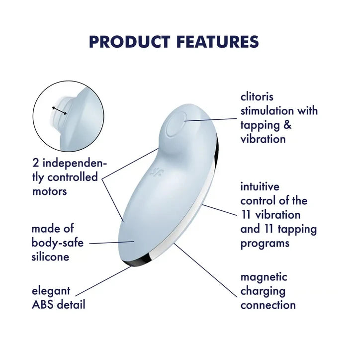 Tap & Climax 2 Tapping Lay - On Vibrator