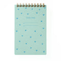 Task Pad Notebook - Blue Hearts