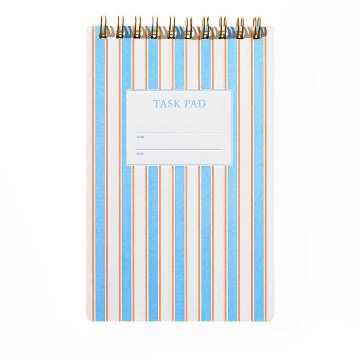 Task Pad Notebook - French Stripes