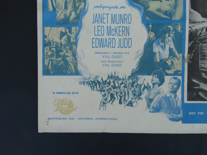 The Day the Earth Caught Fire (El Dia que la tierra se incendio) Lobby Card