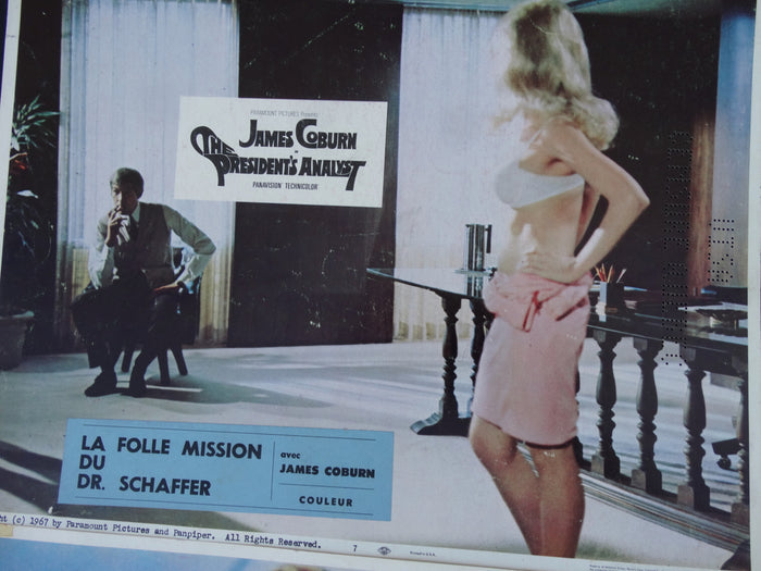 The President's Analyst - Set of 8 Lobby Cards