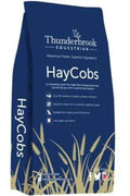 Thunderbrook Hay Cobs 20kg bag of compressed alpine grass and herb cobs for horses