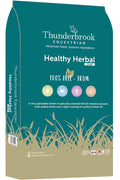 Thunderbrook Healthy Herbal Chaff 15kg bag of linseed-coated meadow grass chaff with herbs