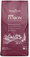 Thunderbrook Organic Fusion 15kg sack of certified organic alpine fibre feed for horses