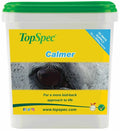 TopSpec Calmer 3kg tub of caramel-flavoured magnesium and tryptophan supplement for horses