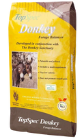 TopSpec Donkey Forage Balancer 20kg bag of balancer formulated for donkeys and mules
