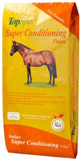 TopSpec Super Conditioning Flakes 20kg bag of micronised flaked oats and soya for horses